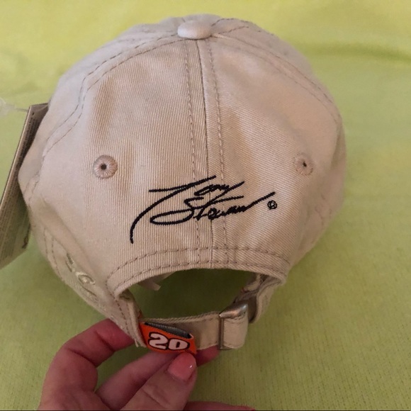 TONY STEWART Chase Authentics NASCAR Home Depot #20 Champion Signature Hat. NWT - Picture 2 of 8